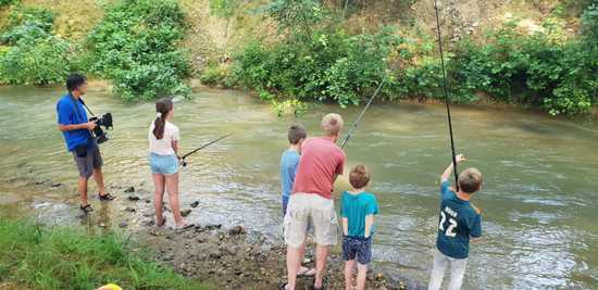 naturist fishing 